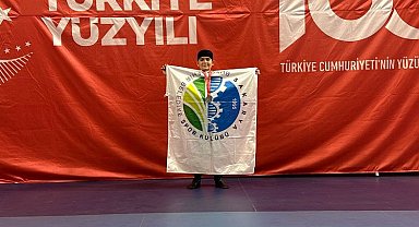 Sakarya'nın minik sporcusundan derece geldi