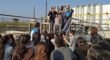Salihlili öğrencilerden Atıksu Arıtma Tesisi'ne mercek