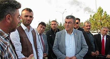 Şeker Pancarı üreticisi Milletvekili Ekici'ye dert yandı