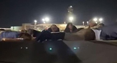 Sirenler ÇAldı, Almanya Başbakanı Scholz'un İsrail'de Yere Yattı!
