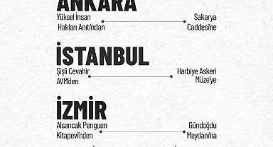 TKP'den 3 büyük kentte Cumhuriyet yürüyüşü