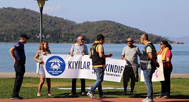 TUR 2023'de emniyetten 'pankart' müdahalesi