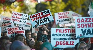 Yıldırım'da Filistin dayanışma gecesi