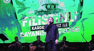 Yıldırım'da Filistin dayanışma gecesi