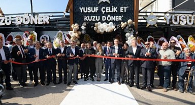 Yusuf Çelik Et Kuzu Döner'den lezzet dolu açılış