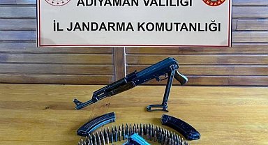 Adıyaman İl Jandarma'dan silah operasyonu
