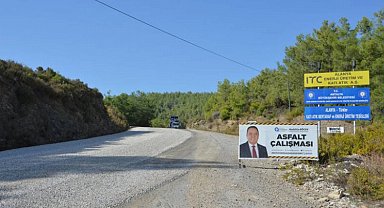 Alanya Katı Atık Tesisi yolu asfaltlandı