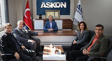 ASKON, İngiltere/Manchester temsilcisini ağırladı