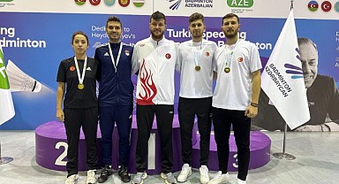 Badmintoncular Azerbaycan’dan 3 madalyayla döndü