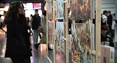 Bağımsızlık mücadelesi İstanbul metrolarını süsledi