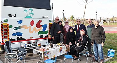 Başkan Işık, Yedigöller'de karavancıları ziyaret etti