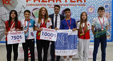 Bilecik Pazaryeri 'oryantiring' ile tanıştı