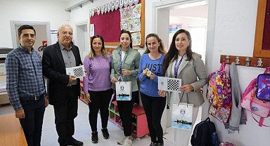 Bodrum Belediyesi'nden anaokulu öğrencilerine hediye