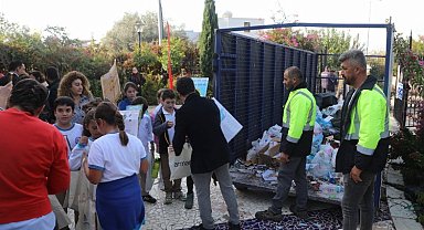 Bodrum'da ambalaj takası etkinliği
