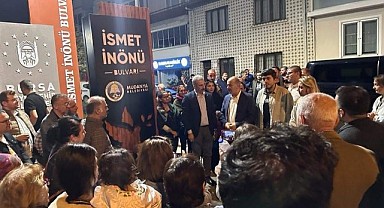 Bursa Büyükşehir'den Mudanya'ya dev tabela yatırımı