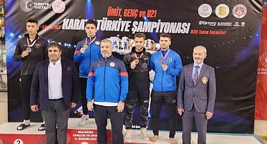 Bursa Büyükşehirli karatecilerden 4 madalya