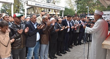 Bursa Gazze için tek yürek oldu!