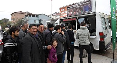 Bursa İnegöl 'Cep Herkülü'nü unutmadı