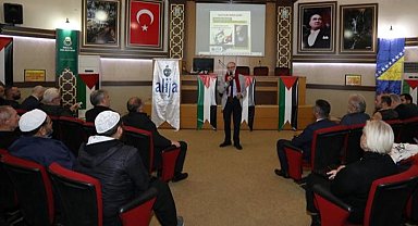Bursa İnegöl'de 'Bosna'dan Filistin'e İnsanlık' konuşuldu