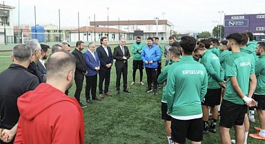 Bursa İnegöl'de Kafkas Kartalına destek ziyareti
