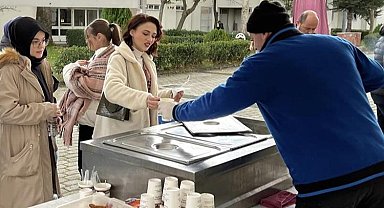 Bursa İnegöl'den öğrencilerin içini ısıtan jest