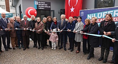 Bursa Nilüfer’de emeklilere özel park ve lokal kazandırıldı