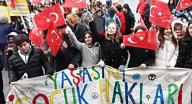 Bursa Nilüfer'de söz çocukların