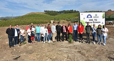 Bursa Osb ve Bosiad'dan 100. yıl hatıra ormanı