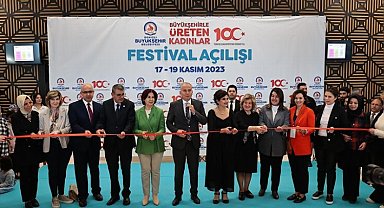 Denizli Büyükşehir'den Üreten Kadınlar Festivali