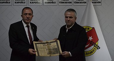 Düzce MHP İl Başkanı'nı duygulandıran hediye