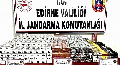 Edirne'de kaçakçılığa büyük darbe
