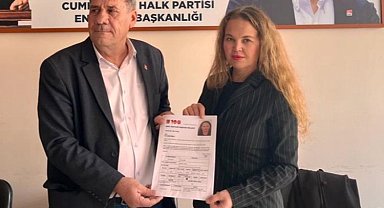Enez'de CHP'den kadın aday adayı