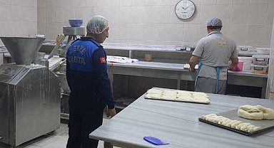 Gebze Zabıtası'ndan fırın denetimi