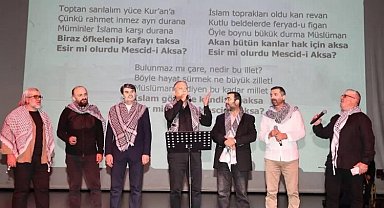 Gebze'den Filistin'e 'ses' ve 'nefes'