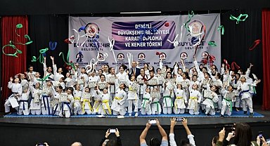 Geleceğin sporcuları Denizli Büyükşehir ile yetişiyor