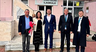 İpsala'da Aybike Şimşek öğretmenleri unutmadı