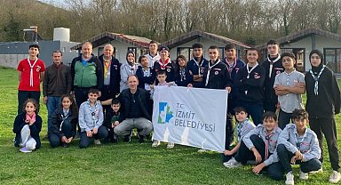 İzmit Belediyespor'lu Genç İzciler Sarısu'da