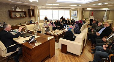 Kandıralı üretici kadınlardan Başkan Büyükakın'a ziyaret