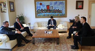 Karadağ Büyükelçisi'nden Bodrum'a ziyaret