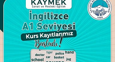 KAYMEK İngilizce kursları başlattı