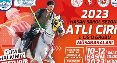 Kayseri Büyükşehir Atlı Cirit'e ev sahipliği yapacak