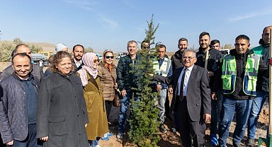 Kayseri Büyükşehir'den şehre yeşil katkı
