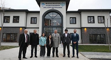Kayseri Melikgazi'den gençlere yeni kütüphane