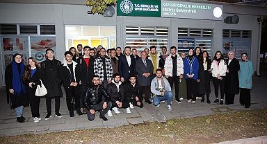Kayseri Talas'ta Genç Ofis mesaisi