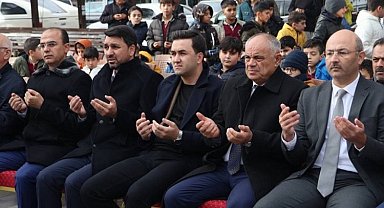 Kayseri Yahyalı'da Filistin'e destek kermesi