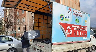 Kırklareli'nde geri dönüşüm hamlesi