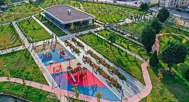 Kocaeli Büyükşehir'den Derince Millet Bahçesi'ne kıraathane