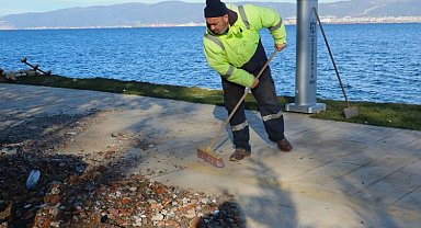 Kocaeli fırtınanın izlerini siliyor
