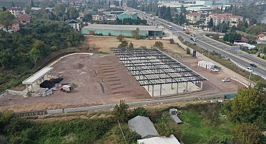 Kocaeli Karamürsel terminal binası ilerliyor