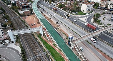 Kocaeli'de tramvay hattı durağına 78 araçlık otopark